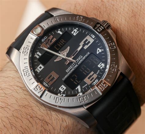 breitling aerospace evo 2015 review|breitling evo night mission.